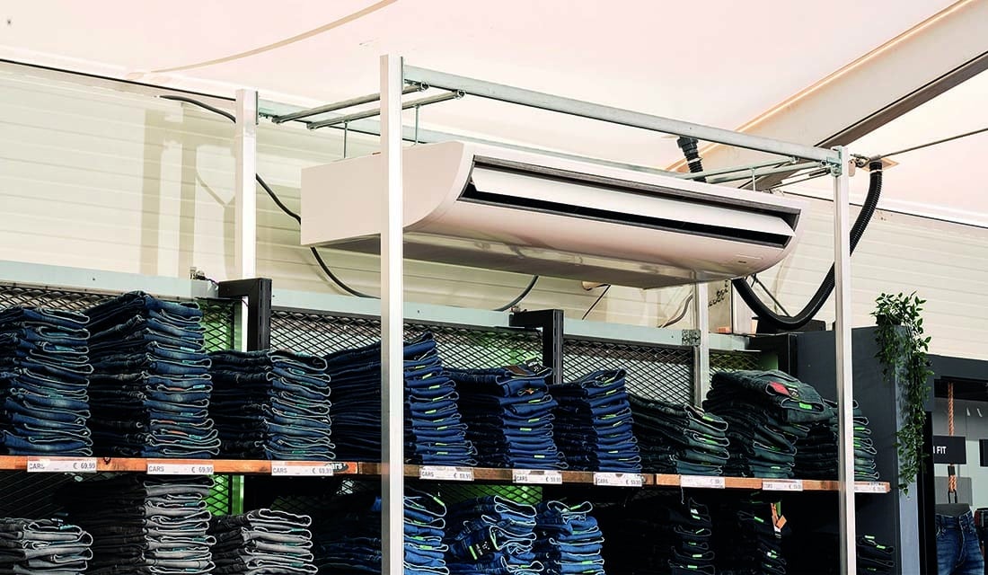 Airco en verwarming in tenthal Bas van Zessen