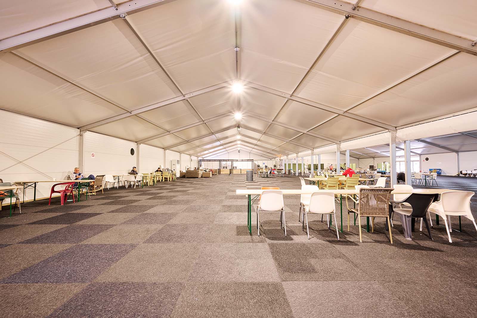 Opvanglocatie in tenthal COA Enschede