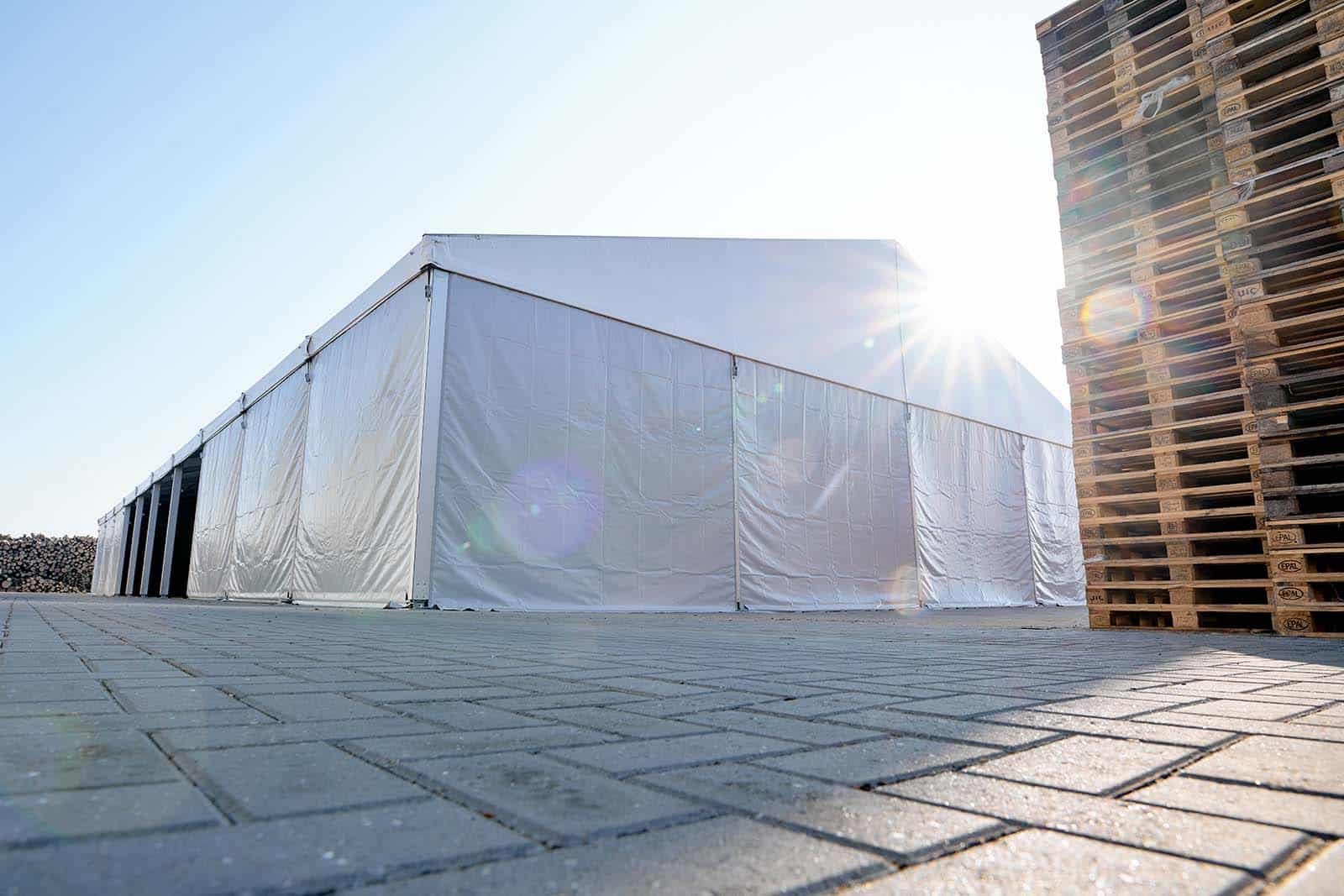 PVC zeilen voor ongeïsoleerde tenthal van Golden Flame International