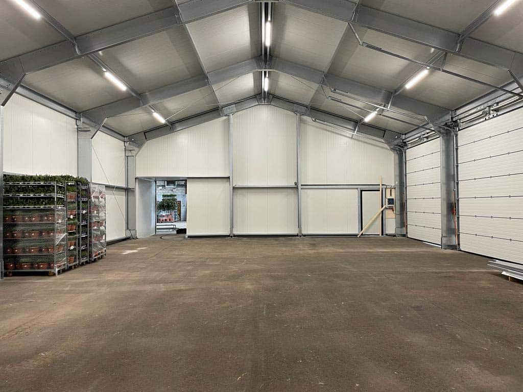 Flexhal - Green Inspiration - binnenkant gevel