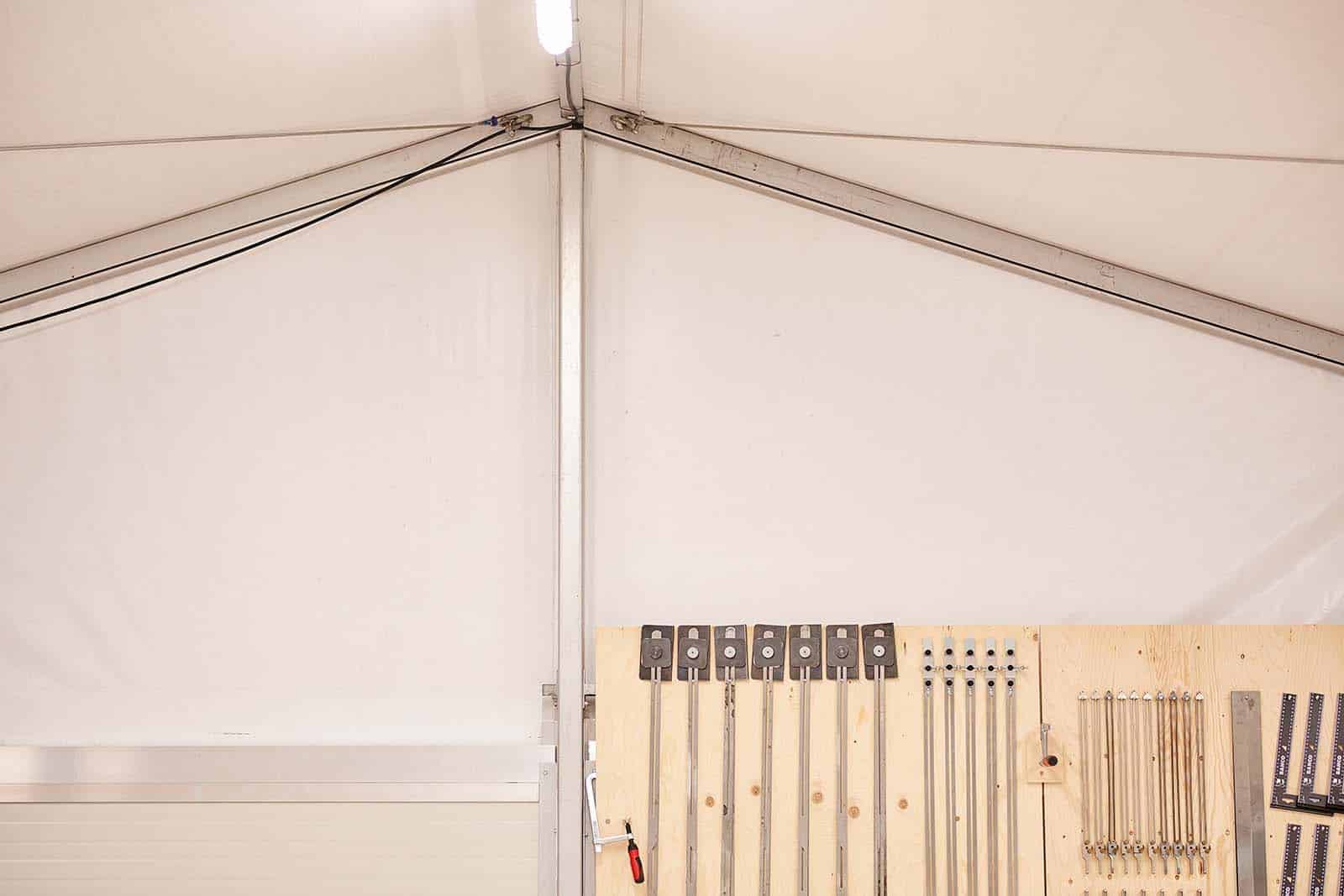 Hout- en meubeleringscollege - Noodlokalen - geveldetail