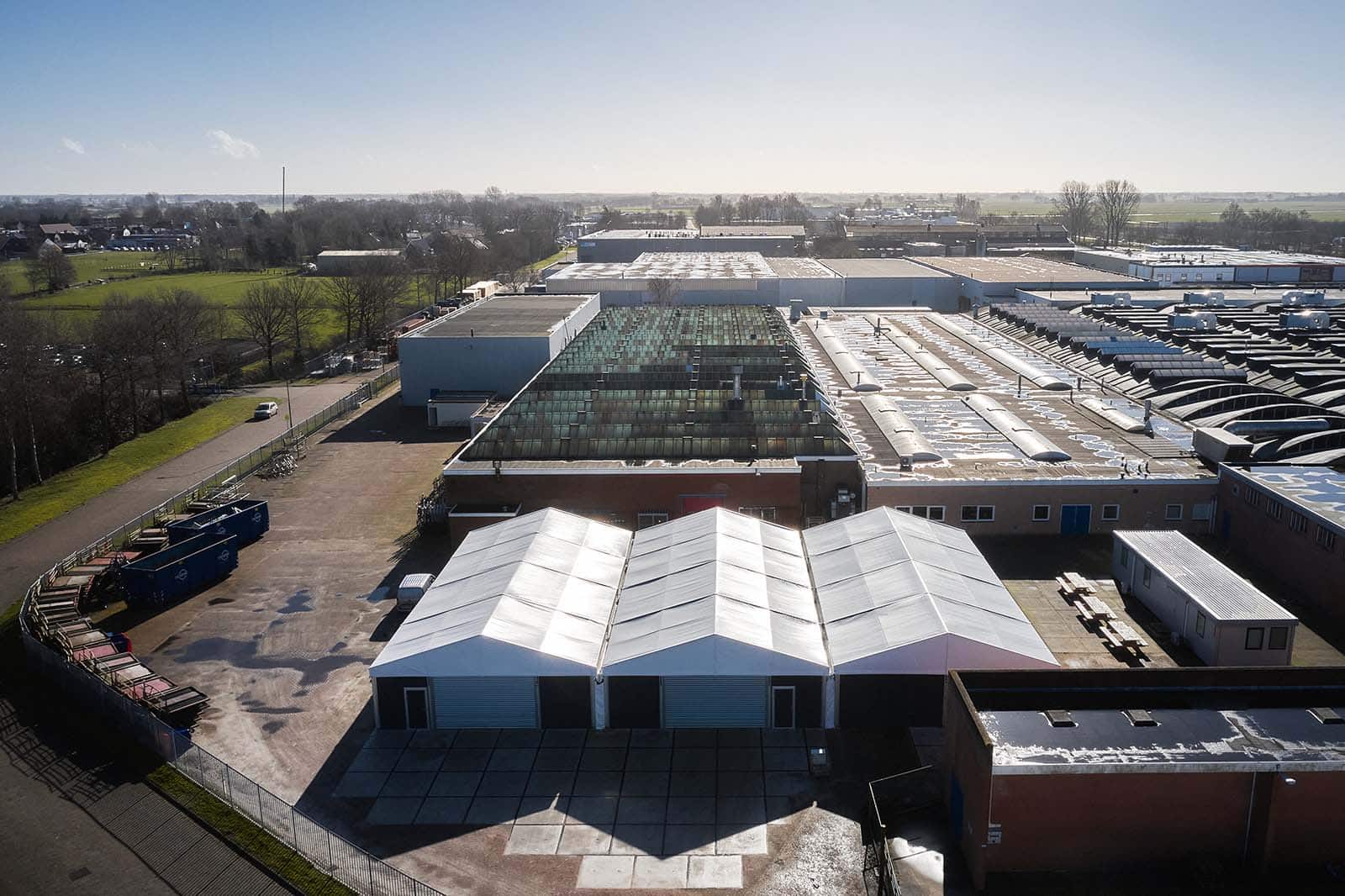 aluhallen voor Accell Nederland